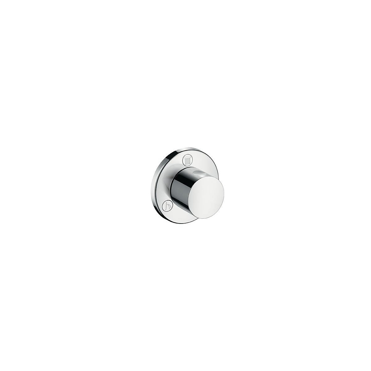 Hansgrohe Ecostat Trio/Quattro ventil Krom, avsperring/vender
