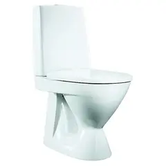 Porsgrund Seven D Gulvst&#229;ende toalett 650x360 mm. Med S-l&#229;s