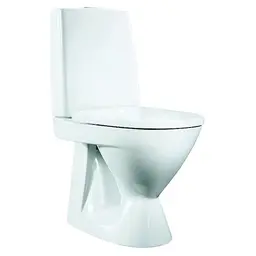 Porsgrund Seven D Gulvstående toalett 650x360 mm. Med S-lås