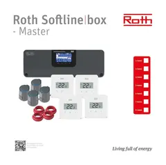 Roth Touchline® SL trådløs varmepakke