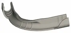 Sanipex Rørføringsbend 16 mm, sort