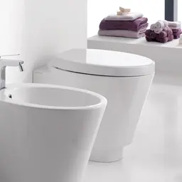 Scarabeo Wish Gulvstående toalett 570x350 mm. Hvit