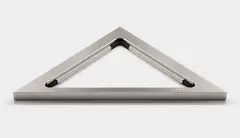 Unidrain ClassicLine ramme, hjørne høyde 12 mm, børstet stål