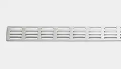 Unidrain ClassicLine rist, Stripe 900 mm, børstet stål