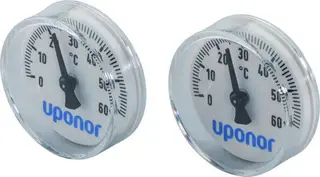 Uponor SPI Vario PLUS termometer For Vario Plus Fordeler og Push, &#216; 40 mm