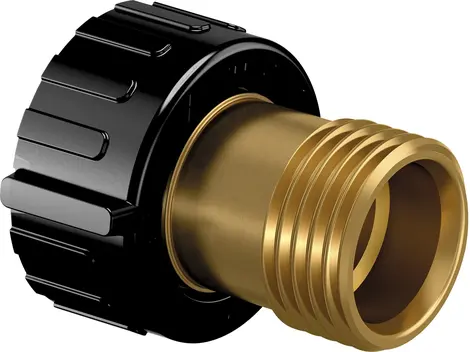 Uponor Aqua PLUS PPM gjenge-adapter 1/2&quot; x 1/2&quot;