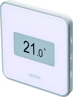 Uponor Smatrix Base Style Termostat Digital med RH,  kablet T-149, Hvit