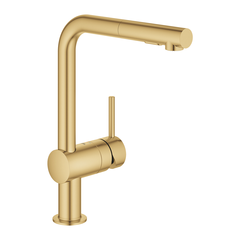 Grohe Minta 1-greps kj&#248;kkenbatteri Brushed Cool Sunrise