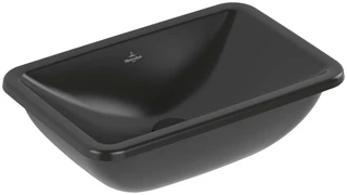 V&amp;B Loop &amp; Friends Underlimt servant 450x280 mm, m/overl&#248;p, Pure Black