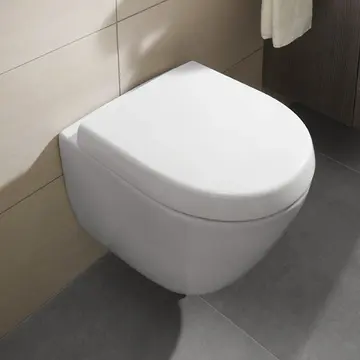 V&amp;B Subway 2.0 Compact Vegghengt toalett 355x480 mm. med DirectFlush