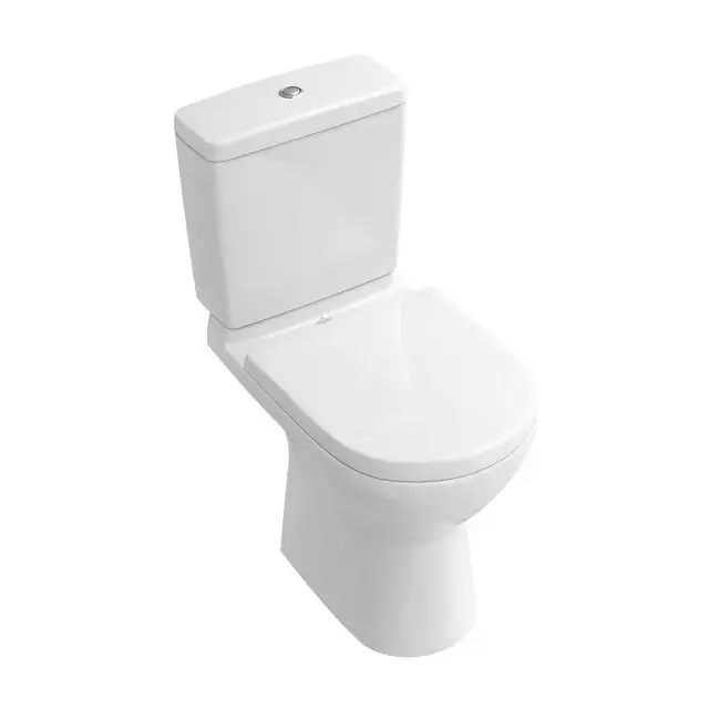 V&B O.novo Gulvstående toalett 360x646 mm, m/uni. avløp DF, Hvit m/Anti 