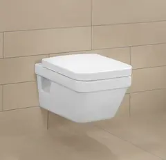 V&B Architectura Vegghengt toalett 370x530 mm. med DirectFlush