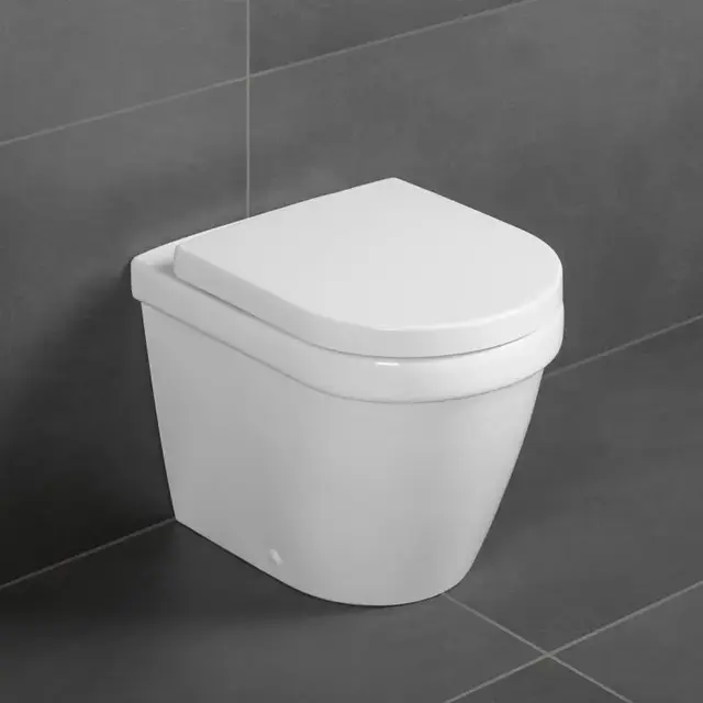 V&B Architectura Gulvstående toalett 370x540 mm, Hvit med DirectFlush 