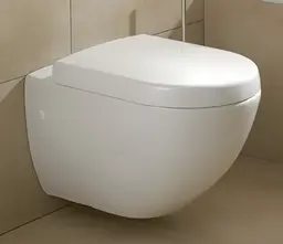 V&B Subway Vegghengt toalett 370x560 mm, Hvit