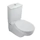 V&amp;B O.novo Vegghengt toalett 355x680 mm, Hvit