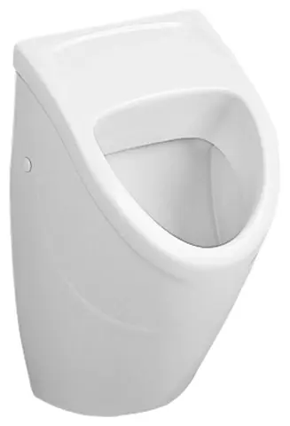V&B O.novo Compact urinal uten lokk, m/målepunkt, Hvit m/C+ 