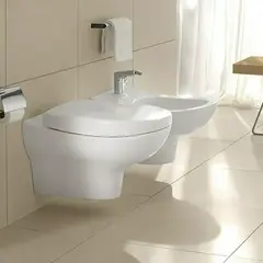 V&amp;B My Nature Vegghengt toalett 370x600 mm. med Ceramic Plus