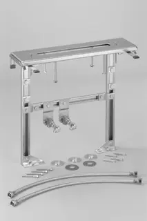 V&B Perfecto montasjesystem 1/2” for 4 hulls kar/dusjarm og på fliskant.